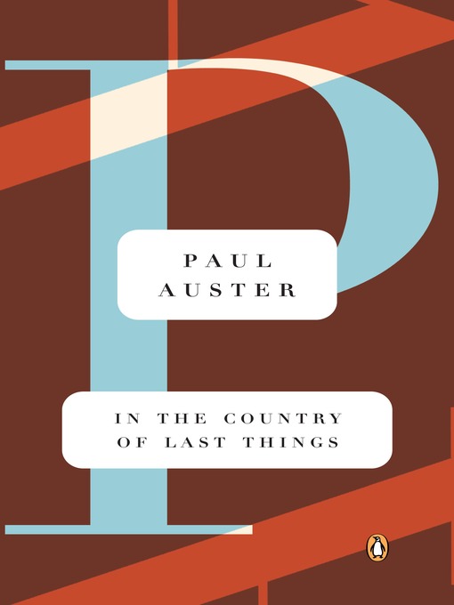 Nimiön In the Country of Last Things lisätiedot, tekijä Paul Auster - Odotuslista